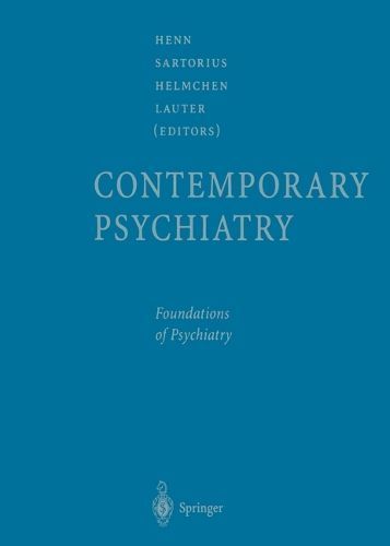 Contemporary Psychiatry By Hanfried Helmchen 9783642640070 (Paperback)