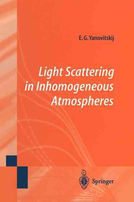 Light Scattering in Inhomogeneous Atmospheres 9783642644177