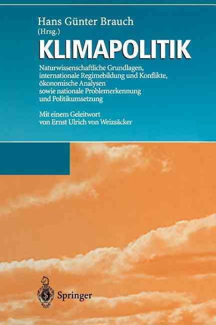 Klimapolitik 9783642646805 (Paperback)