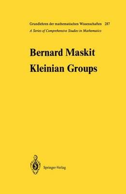 Kleinian Groups By Maskit, Bernard 9783642648786 (Paperback)