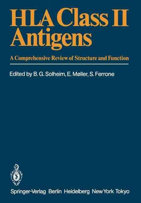 HLA Class II Antigens 9783642703690 (Paperback)