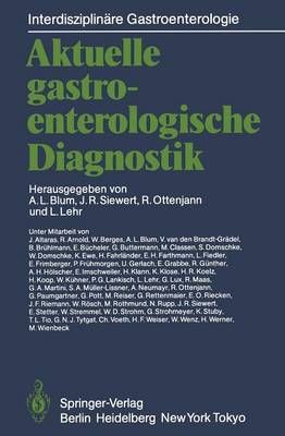Aktuelle Gastroenterologische Diagnostik 9783642705236 (Paperback)
