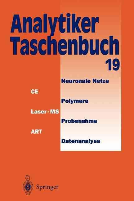 Analytiker-Taschenbuch 9783642721687 (Paperback)