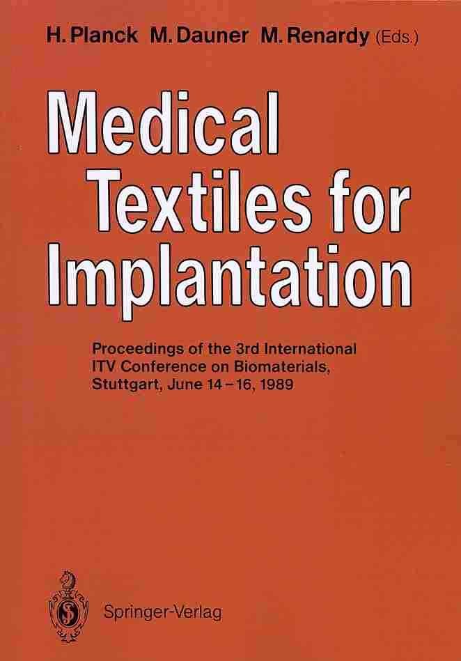 Medical Textiles for Implantation 9783642758041 (Paperback)