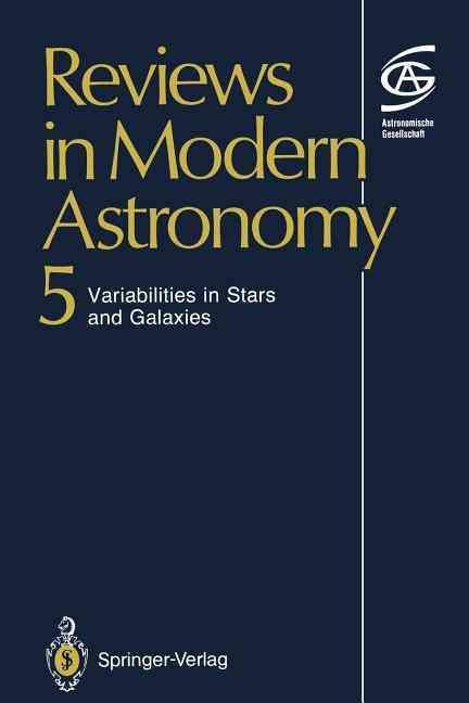 Reviews in Modern Astronomy By Gerhard Klare 9783642775451 (Paperback)