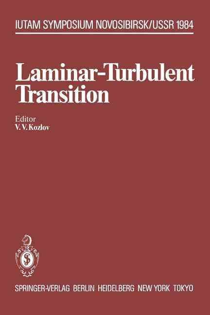 Laminar-Turbulent Transition By Victor V. Kozlov (editor) (Paperback)
