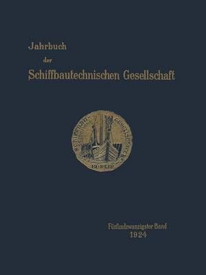 Jahrbuch Der Schiffbautechnischen Gesellschaft 9783642901690