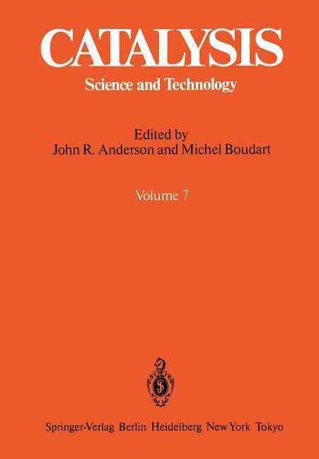 Catalysis By John R. Anderson, Michel Boudart 9783642932830