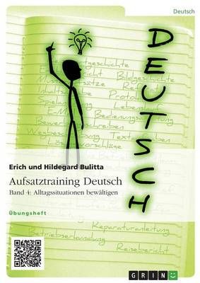 Aufsatztraining Deutsch - Band 4 By Erich Bulitta, Hildegard Bulitta