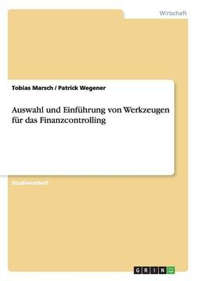 Auswahl und Einfuhrung von Werkzeugen fur das Finanzcontrolling