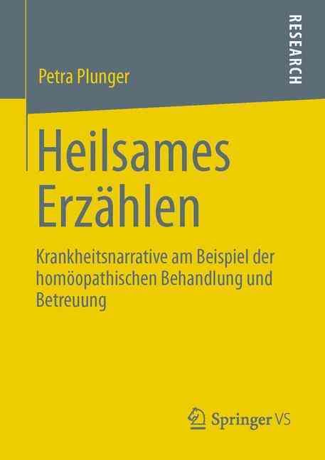 Heilsames Erzahlen By Petra Plunger 9783658012632 (Paperback)