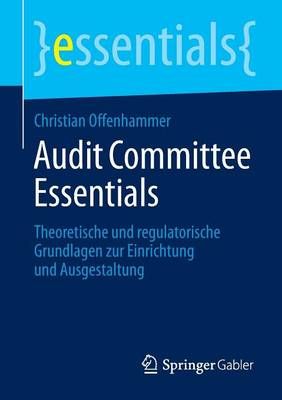 Audit Committee Essentials By Christian Offenhammer 9783658046415