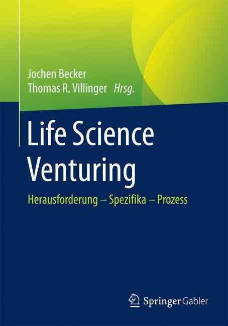 Life Science Venturing By Jochen Becker 9783658063818 (Paperback)