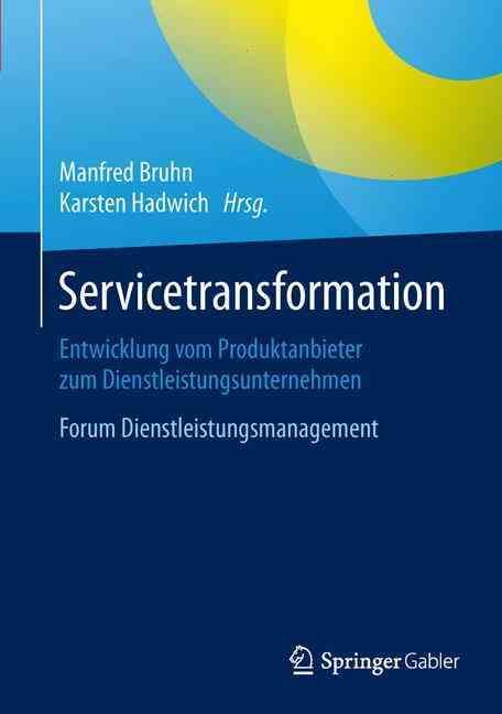 Servicetransformation 9783658110963 (Hardback)