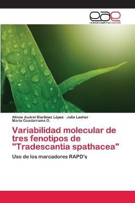 Variabilidad molecular de tres fenotipos de Tradescantia spathacea