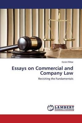 Essays on Commercial and Company Law By Rihtar Kevin 9783659341922