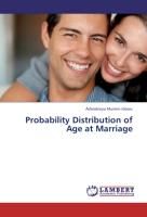 Probability Distribution of Age at Marriage 9783659359576 (Paperback)