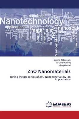 ZnO Nanomaterials By Hassina Tabassum 9783659526800 (Paperback)