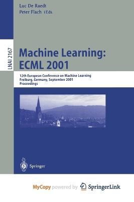 Machine Learning By Raedt 9783662205983 (Paperback)