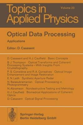 Optical Data Processing 9783662308448 (Paperback)