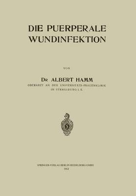 Die Puerperale Wundinfektion By Albert Hamm 9783662323113 (Paperback)