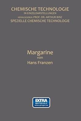 Margarine By Franzen, Hans 9783662334997 (Paperback)