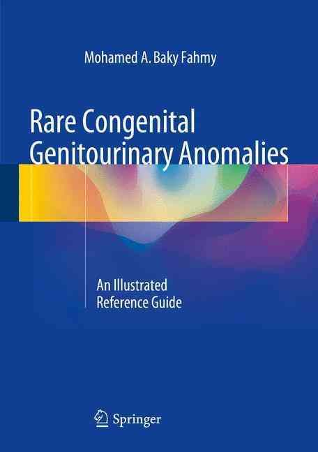 Rare Congenital Genitourinary Anomalies 9783662436790 (Hardback)