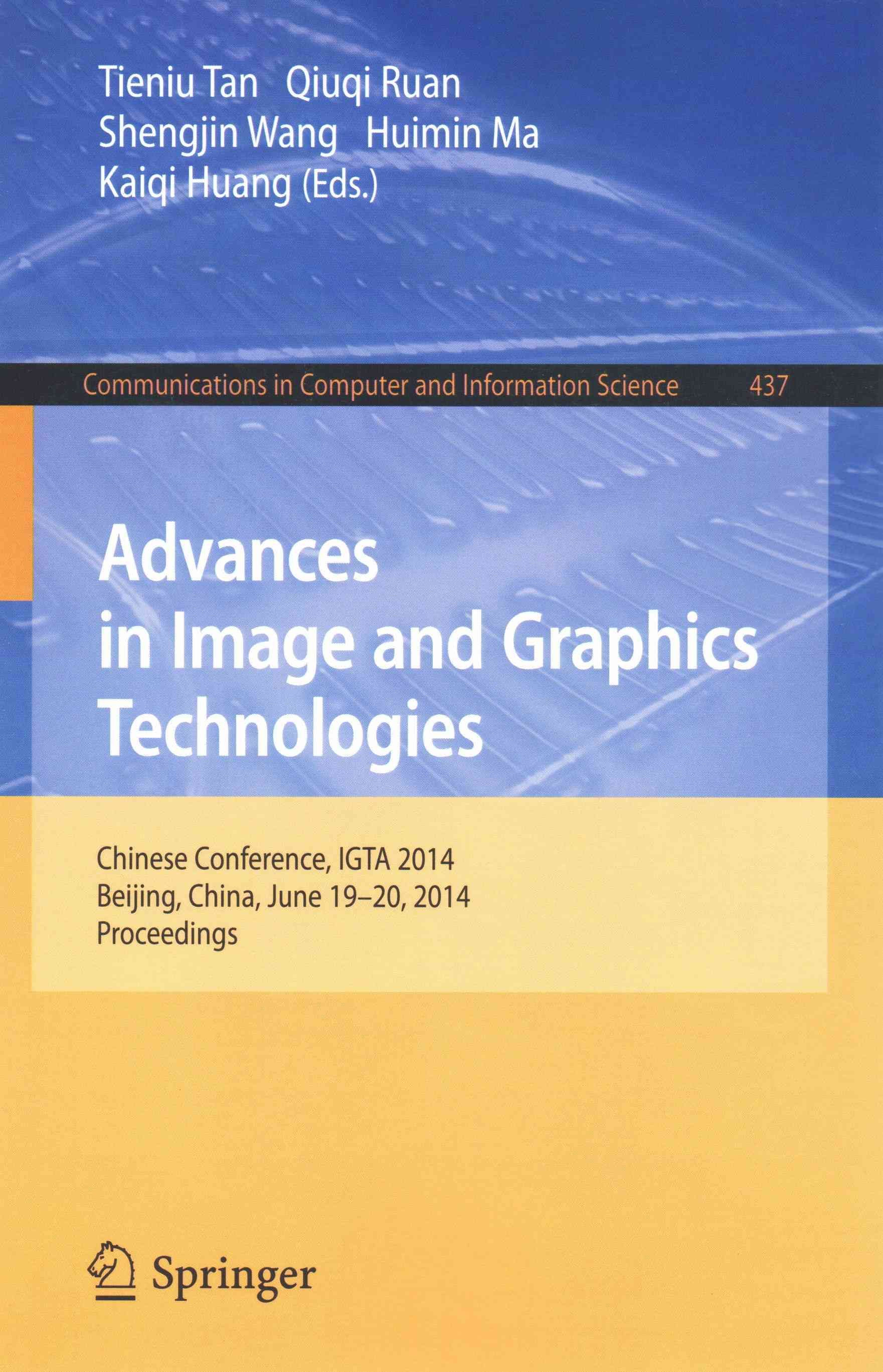 Advances in Image and Graphics Technologies 9783662454978 (Paperback)