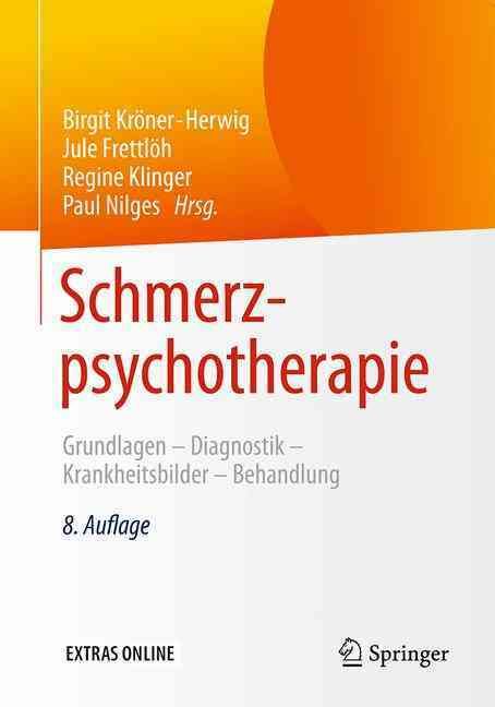 Schmerzpsychotherapie 9783662505113 (Hardback)