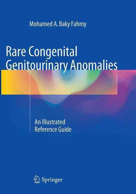Rare Congenital Genitourinary Anomalies By Mohamed A. Baky Fahmy