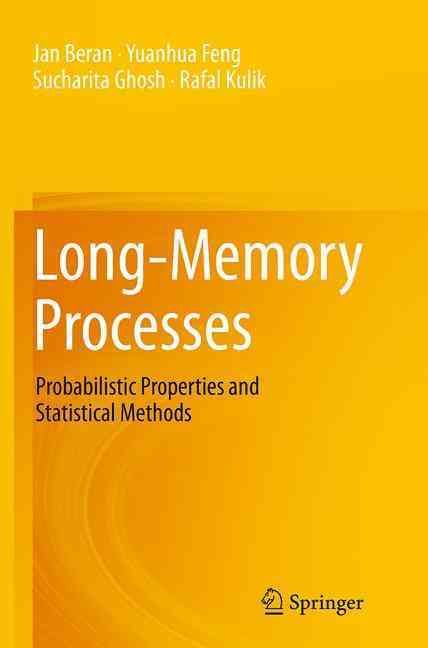 Long-Memory Processes : Probabilistic Properties and Statistical Methods