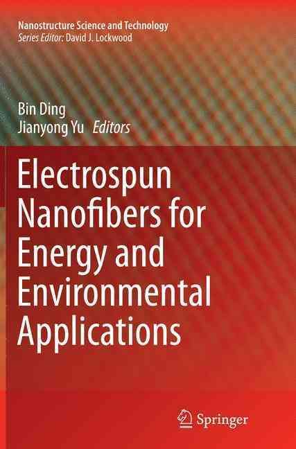 Electrospun Nanofibers for Energy and Environmental Applications