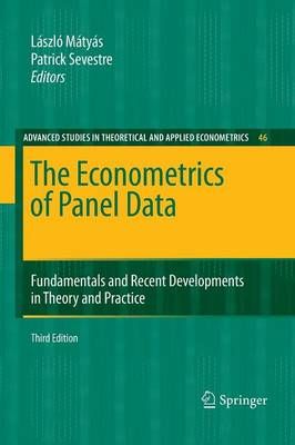 The Econometrics of Panel Data 9783662518519 (Paperback)