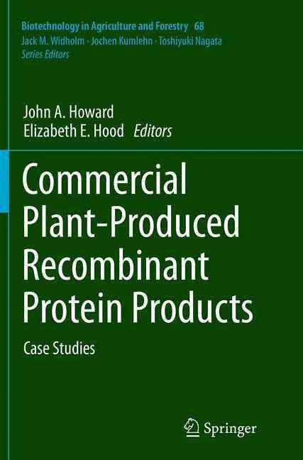 Commercial Plant-Produced Recombinant Protein Products 9783662522950