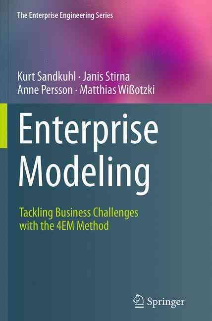 Enterprise Modeling 9783662524459 (Paperback)
