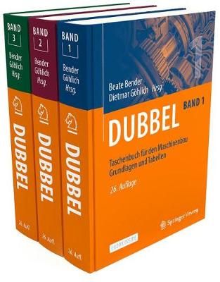 Dubbel Taschenbuch Für Den Maschinenbau SET 1-3 9783662620182