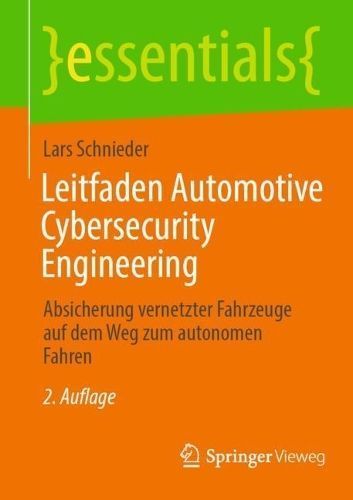 Leitfaden Automotive Cybersecurity Engineering By Lars Schnieder