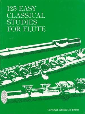 125 Easy Classical Studies for Flute By Frans Vester 9783702412906