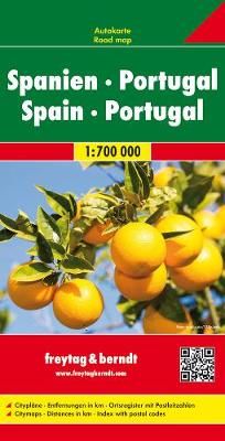 Spain - Portugal Road Map 1:700 000 9783707901597 (Sheet map, folded)