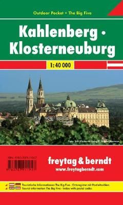Kahlenberg - Klosterneuburg Hiking + Leisure Map 1:40 000