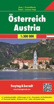 Österreich 1 : 300 000 9783707915099 (Sheet map)