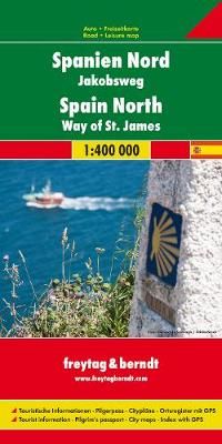 Spain North - Way of St. James Road Map 1:400 000 9783707915464
