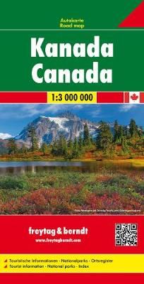 Canada Road Map 1:3 000 000 9783707915525 (Sheet map, folded)
