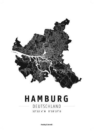 Hamburg, design poster, glossy photo paper 9783707918724