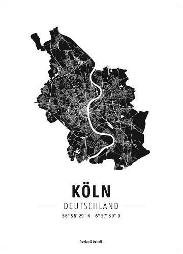 Cologne, design poster, glossy photo paper 9783707918748