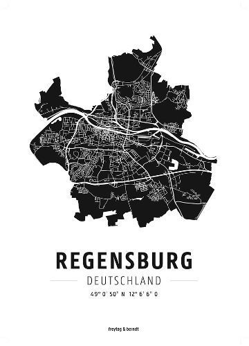 Regensburg, design poster, glossy photo paper 9783707919097