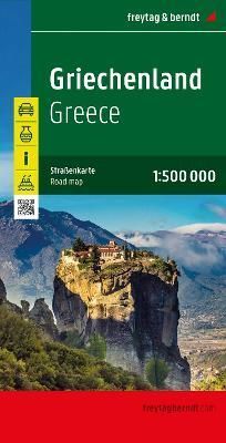 Greece Road Map 1 9783707921779 (Book)