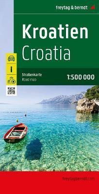 Croatia Road Map By Freytag and Berndt 9783707921861 (Paperback)