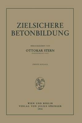 Zielsichere Betonbildung By Ottokar Stern 9783709151570 (Paperback)