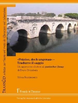 «Präzise, doch ungenau» ¿ Tradurre il saggio By Ruzzenenti, Silvia